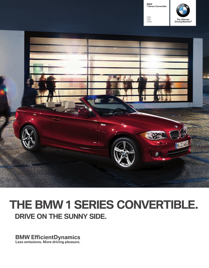 2013 BMW 1-Series Convertible Brochure